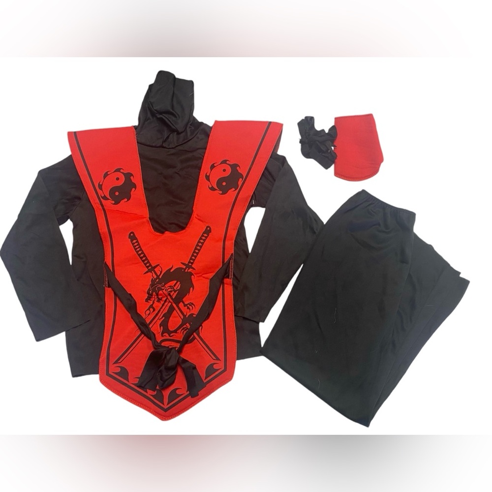 Ninja Halloween Costume Size Youth Medium